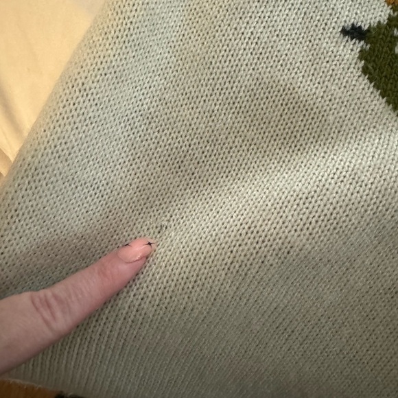 VTG Norton McNaughton Floral Embroidered Sweater Vest 80s Grannycore Teachercore - Picture 10 of 10